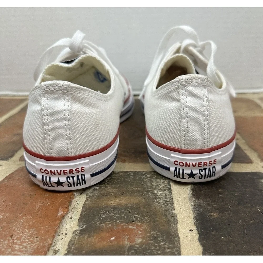 Converse Coca Cola All Star Sneakers White Red Low‎ Top Lace Up Shoes Men's 10 - Picture 5 of 7